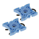 2x Auto Body Clips Nylon Bumper Fender Liner Fastener Rivet Push Type Retainer