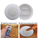 5 Packs Rgb Led Night Light With Remote Controller Battery Operated Closet