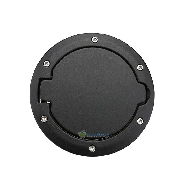 SN9F Fuel Tank Cap Black ABS Tank Cover Replacement for Jeep Wrangler JK 07-16