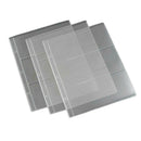 10X NOTE BANKNOTES CURRENCY 3-POCKET HOLDER PAGE ALBUM PAPER MONEY SLEEVE KINDLY