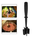 Premium Chopper 5 Curve Blades Ground Beef Masher Multifunctional Meat Masher