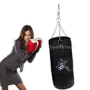 Empty Punching Boxing Bag Hanging Hook and Chains Four Parts Set Sensitivity