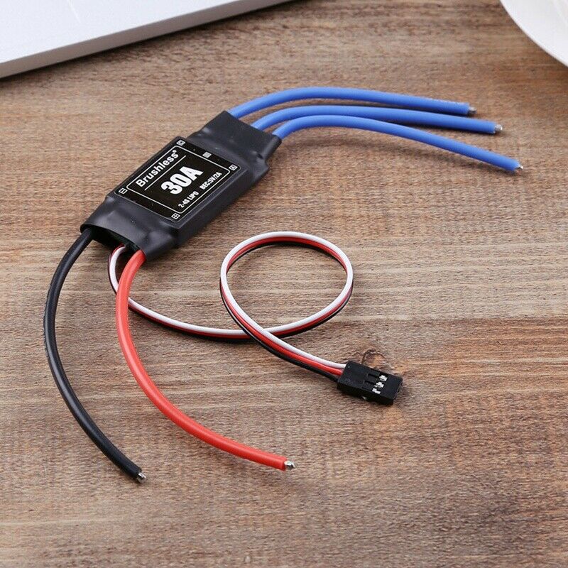 2-4S Lipo 30A Brushless Esc High Refresh Rate For Multi-Axle Aircraft Copte V8J3