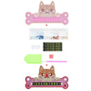 DIY Dog Special Shaped Diamond Painting Luminous Parking Phone Number Plate