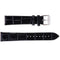 Smart Sports Bluetooth PU Leather Watch Strap for Huawei B5 18mm black