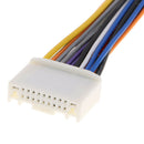 Dual Car Audio Wiring Harness Stereo 12 Pin Wire