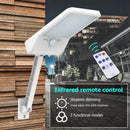 3 Mode Solar Power PIR Remote Control Motion Sensor LED Lamp Wall Light Outdoor