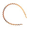 3 Pieces Unisex Wavy Headband Aliceband for Make Up Costume Accessories
