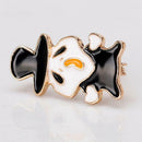 Brooch for Unisex Alloy Halloween Ornaments Ghost Shape Personality Pins Bu