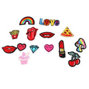 13Pcs Lovely Embroidery Sew On Patch Applique For Badge Bag Hat Jeans Dress