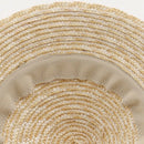 Large Brim Conical Natural Color Bamboo Rain Straw Sun Hat Female Women Fun