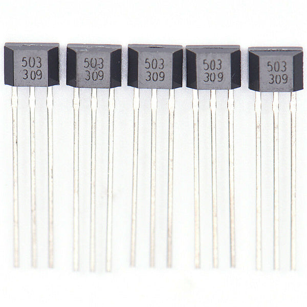 10Pcs Reliable Stable Small 3503 TO-92 Casing Linear Hall Effect Sensor A Ew