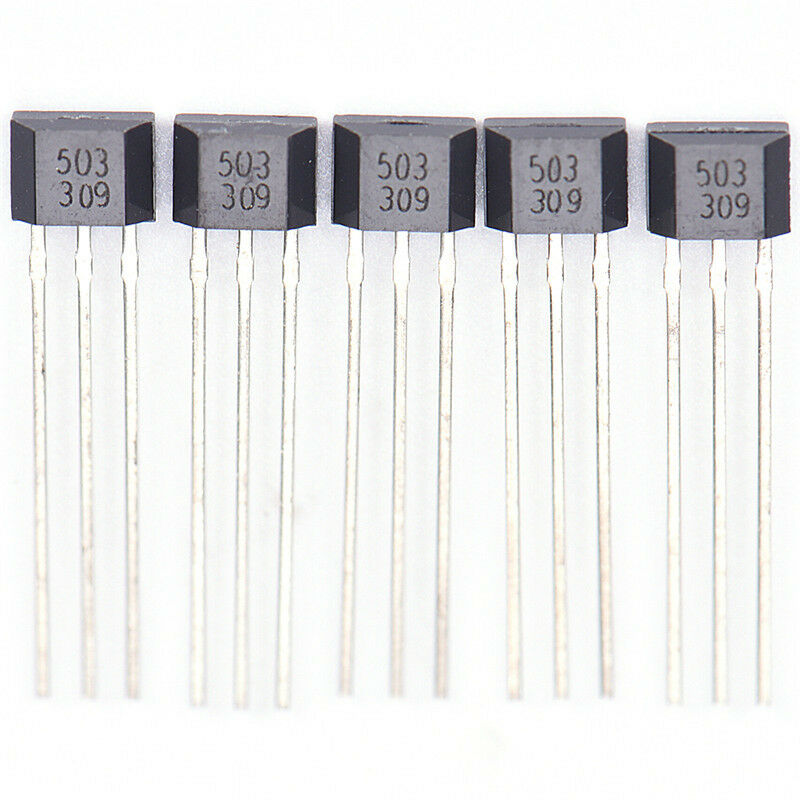 10Pcs Reliable Stable Small 3503 TO-92 Casing Linear Hall Effect Sensor A Ew