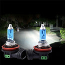 2x H11 12V 55W Bright White 6000K Quartz Halogen Bulb Car Headlight Lamp Light