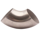 3 "(76.2mm) Stainless Steel Exhaust Chuck Bend, 90 Degree, 0.84D 304