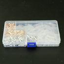 100 Set Premium 4mm Male and Female Bullet Terminals Wire Connector Cover