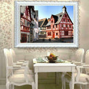 5D DIY Full Drill Diamond Painting Modern Town Cross Stitch Embroidery Kits