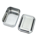 Stainless Steel Food Container Bento Luch Box for Snacks, Fruit, Finger Food