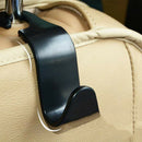 2X Car Rear Seat Hook Interior Hooks for Hanging Car Hanger Bag Car Accessor Gw