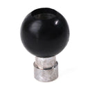 Motorcycle Handlebar Clamp Base 1 inch 25mm Ball with M8 Screws for Ram Moun Hn