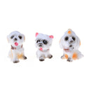 12pcs/set Dog Puppy Collections Gardening Ornaments Animal Figures Toys  OZ