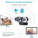 1080P HD Webcam with Noise Canceling Microphone Streaming Camera,Plug and Play