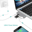 5 in 1 USB Type C Hub Hdmi 4K USB C Hub to Gigabit Ethernet Rj45 Lan Adapter