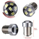2pcs 1156/BA15S 2835SMD 6LED Car Rear Turn Signal Lamps Brake Light Bulbs