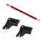 Bike Tire Inflator Head Presta / Schrader Valve+Bicycle Pump Extension Hose