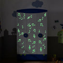 45pcs Stickers For Kid's Luminous Wall Stickers Musical Note Glow In Th YOZ
