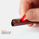 6m Self Adhesive Window Door Weather Excluder Seal Strip Tape Brown 12x14 mm