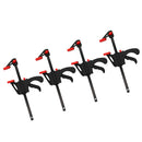 4pc 4inch F Type Woodworking Clamp Clip Wood Woodwork Tool Clamp