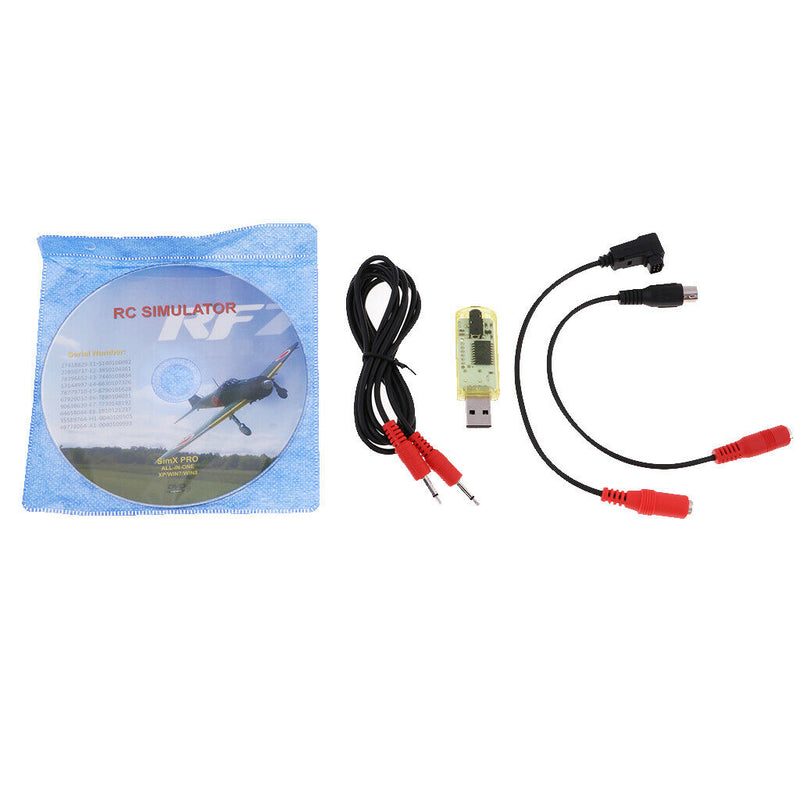 22 In 1 RC USB Flight Simulator Cable For Realflight G7/G6/ G5 Phoenix 4