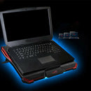 laptop cooler cooling pad with Silence 5pcs LED Fans USB 2.0 Adjustable Not
