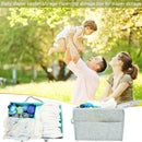 Multi-function Felt Baby Diapers Bag Portable Mummy Nappy Storage Handbags SN9F