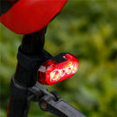 Usb Rechargeable Intelligent Gravity Induction Cob Bicycle Brake Light Tail