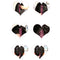 Women Girls Party Fashion Accessories Hair Styling Wavy Hair Tails Clip Stick