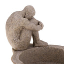 Sandstone Ashtray Creative Human Body Desktop Ornaments Home Office Decor