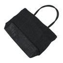 Ladies Straw Weaving Summer Beach Tote Bag Shopping Travelling Zippered Bag
