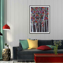 5D DIY Special Shaped Diamond Painting Flower Tree Cross Stitch Mosaic Kit