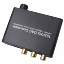 192kHz DAC Fiber Coaxial Converter 5.1 HD Digital Audio Decoder Support AC-3/ R2