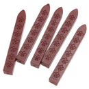 5 X Multicolor Sealing Wax Seal Dedicated Beeswax Stick Wax Strips Branding