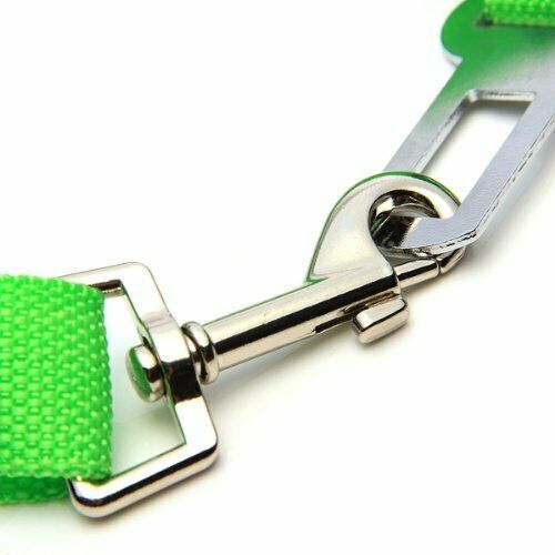Green Dog Puppy Pet Safety Seat Belt Car Vehicle Harness Seatbelt Adjustabl