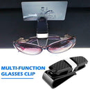 Universal Car Sun Visor Sunglasses Eyeglasses Glasses Holder Ticket Clip