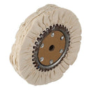 8Inch Round Cotton Airway Polishing Buffing Pad Wheel Tool Attachment Metal P8J9