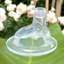Soft Silicone No Spill Tasteless Spout Set Replacement Transparent Feeding