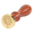 Wax Seal Stamp Plant Printed Fire Painting Stamping DIY Envelopes (C121) A