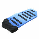 2PCS Blue Black Antislip Car Truck Automatic AT Gas Brake Pedal Covers