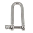 Boat Marine 1/2" D Ring Anchor Shackle Screw Pin - 304 Stainless Steel