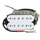Electric Guitar Humbucker Pickups Bridge Alnico V Pickup White K6O6